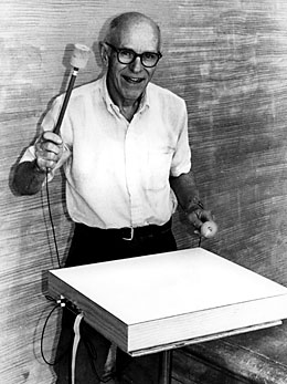 Max Mathews 1960 lecture slide